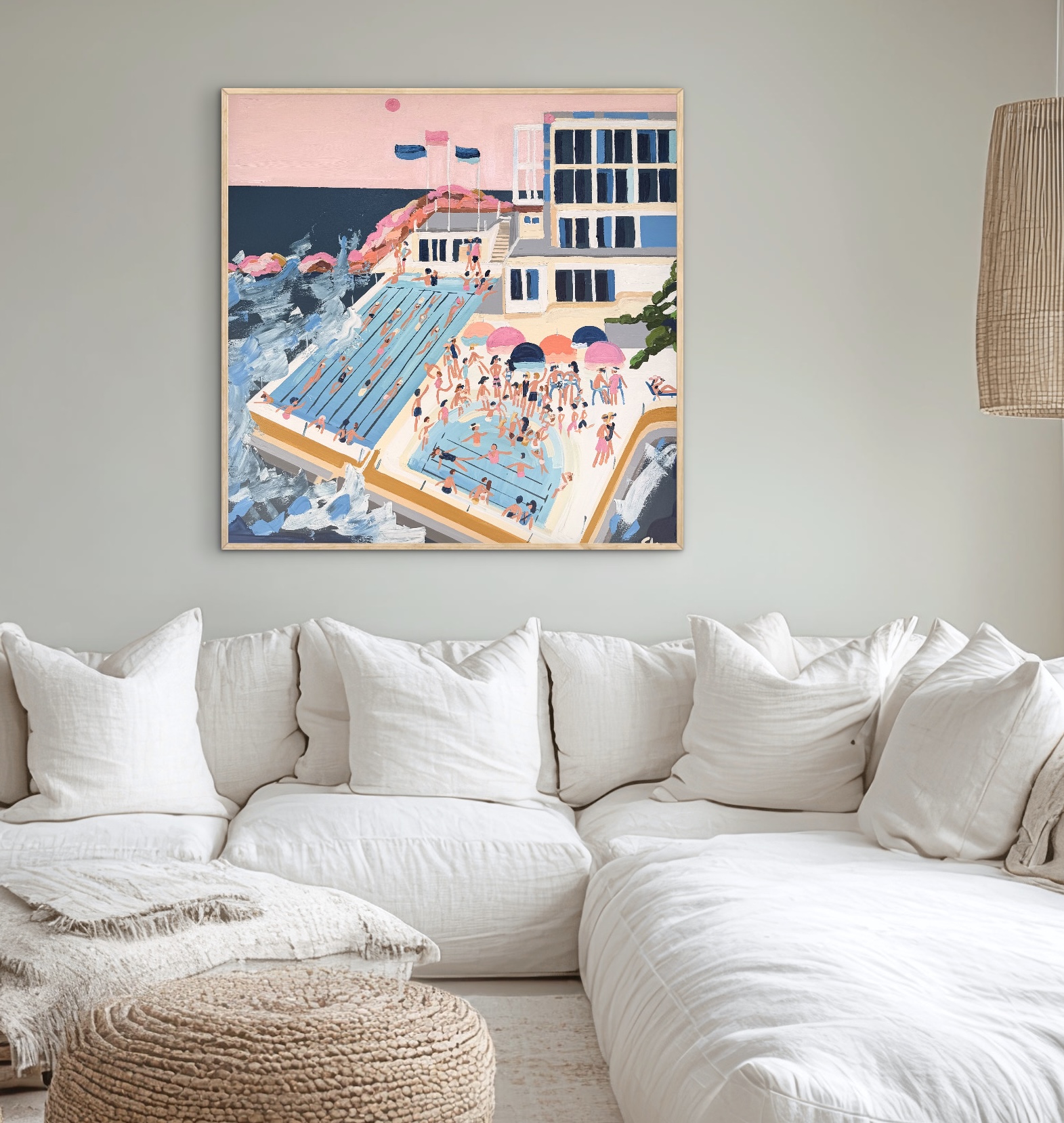 Bondi framed 106x106 - Image 5