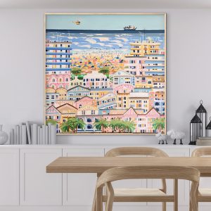 Sunshine State 126x126cm framed