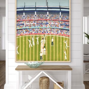MCG Magic 96 x 126 framed cricket scene