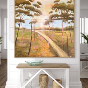 Path to the Sea framed 126x126
