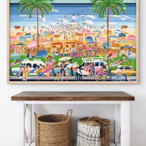 Busy Saturdays 126x96 beachscape