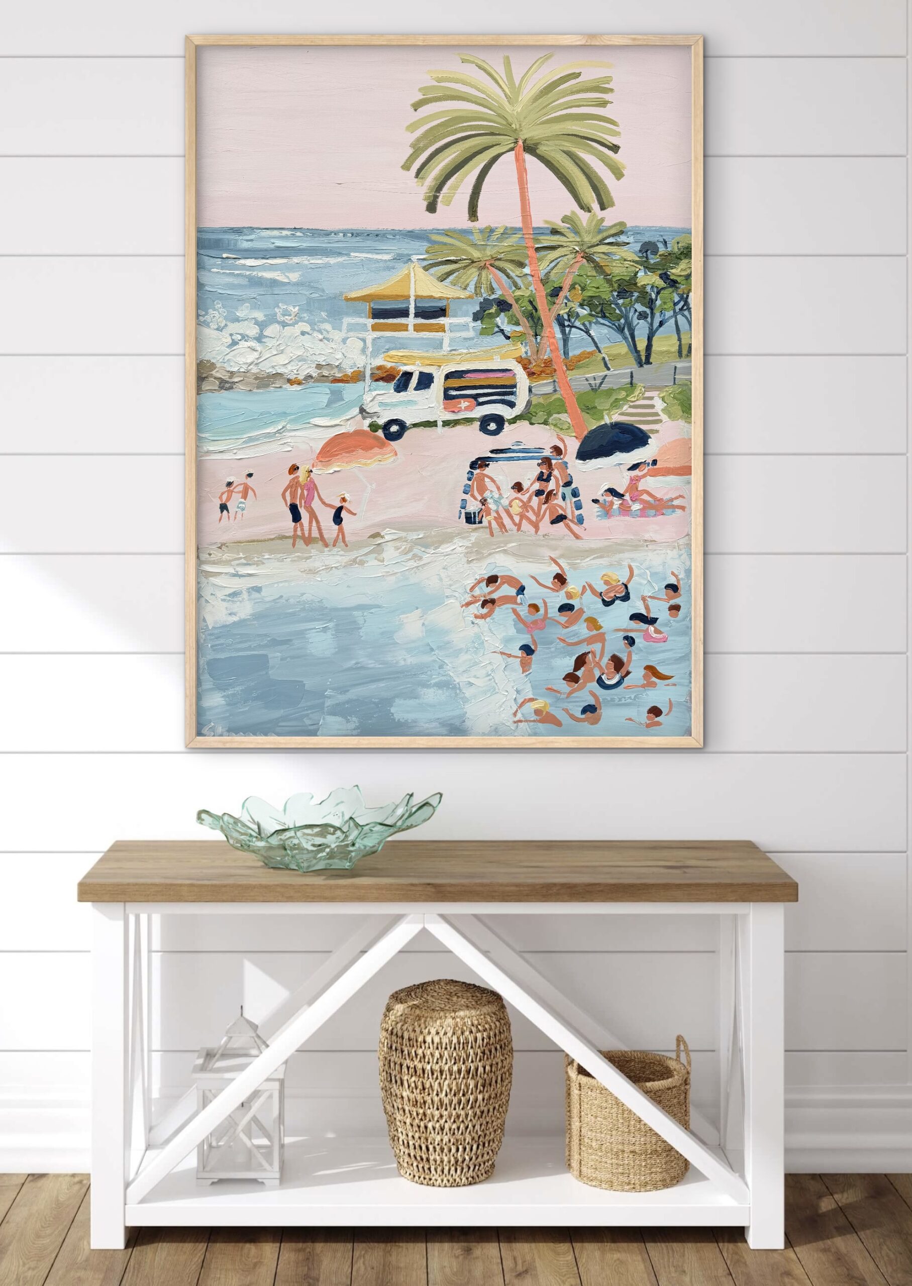 Drift Away 96x 66 framed horse racing scene
