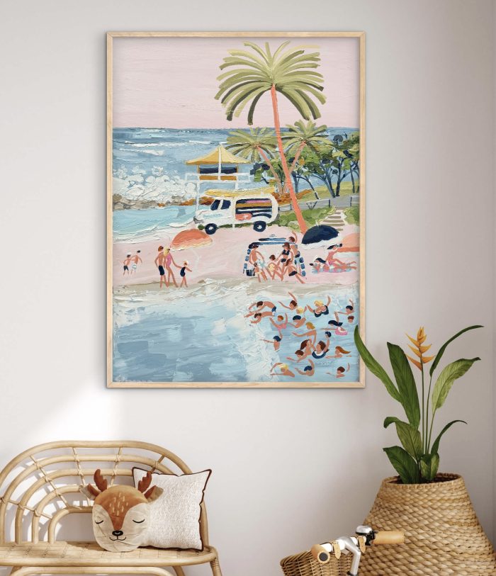Drift Away 96x 66cm framed