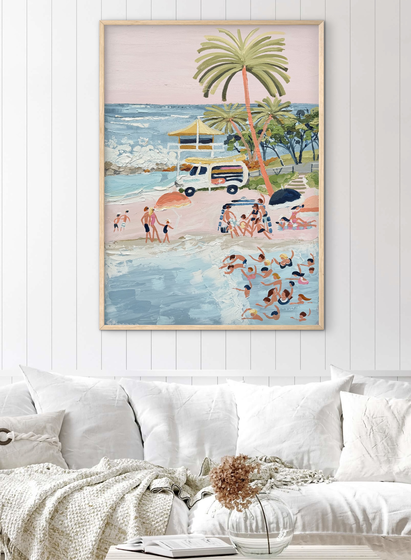Drift Away 96x 66 framed horse racing scene - Image 3
