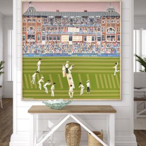 Lords framed 126x126cm