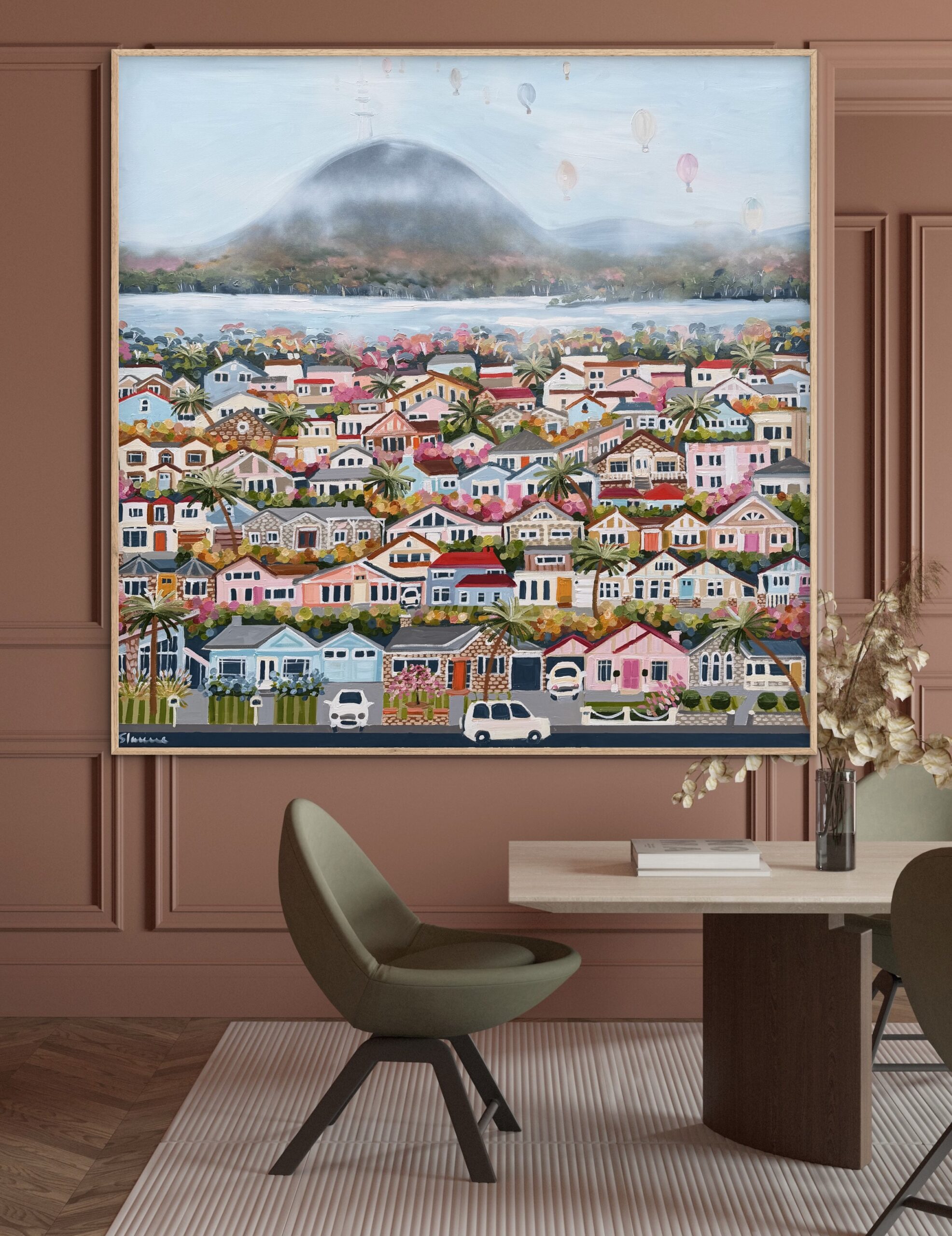 Capital Views 146x146cm - Image 4