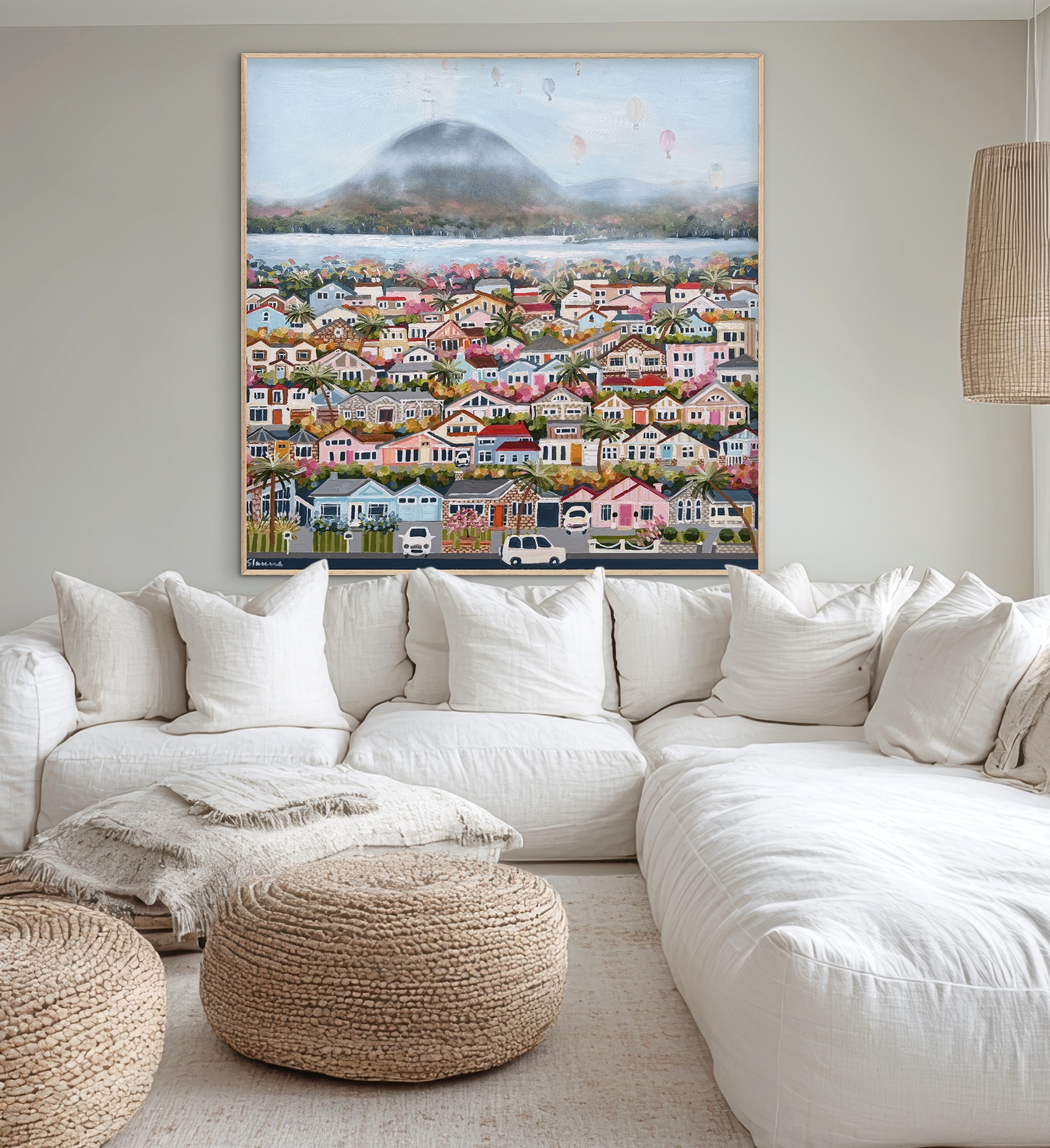 Capital Views 146x146cm - Image 3