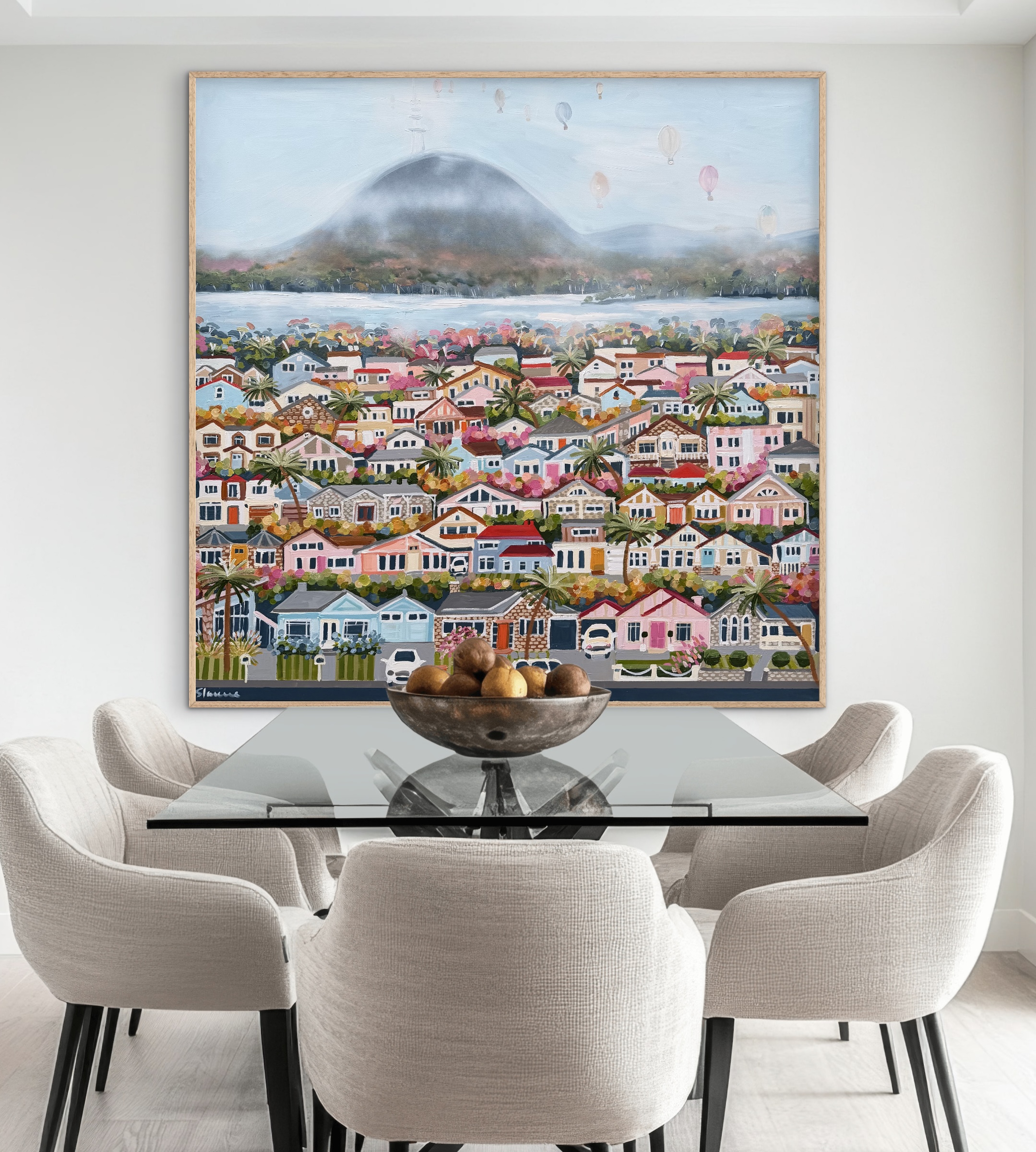 Capital Views 146x146cm - Image 6