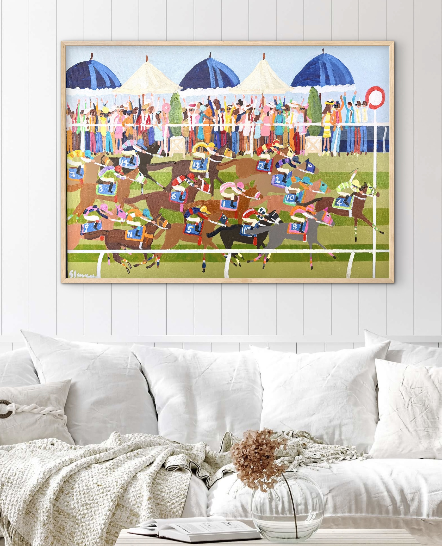 Horse Race art