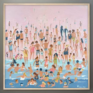 Waters Edge 80x80cm framed