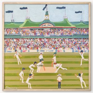 Cricket SCG 66x66cm framed