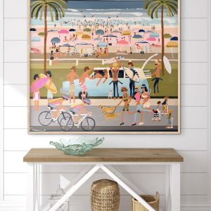 Boys of Summer 106x106 cm framed