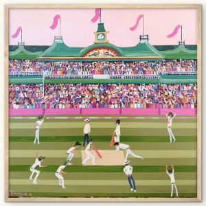 Pink Test 66x66cm framed