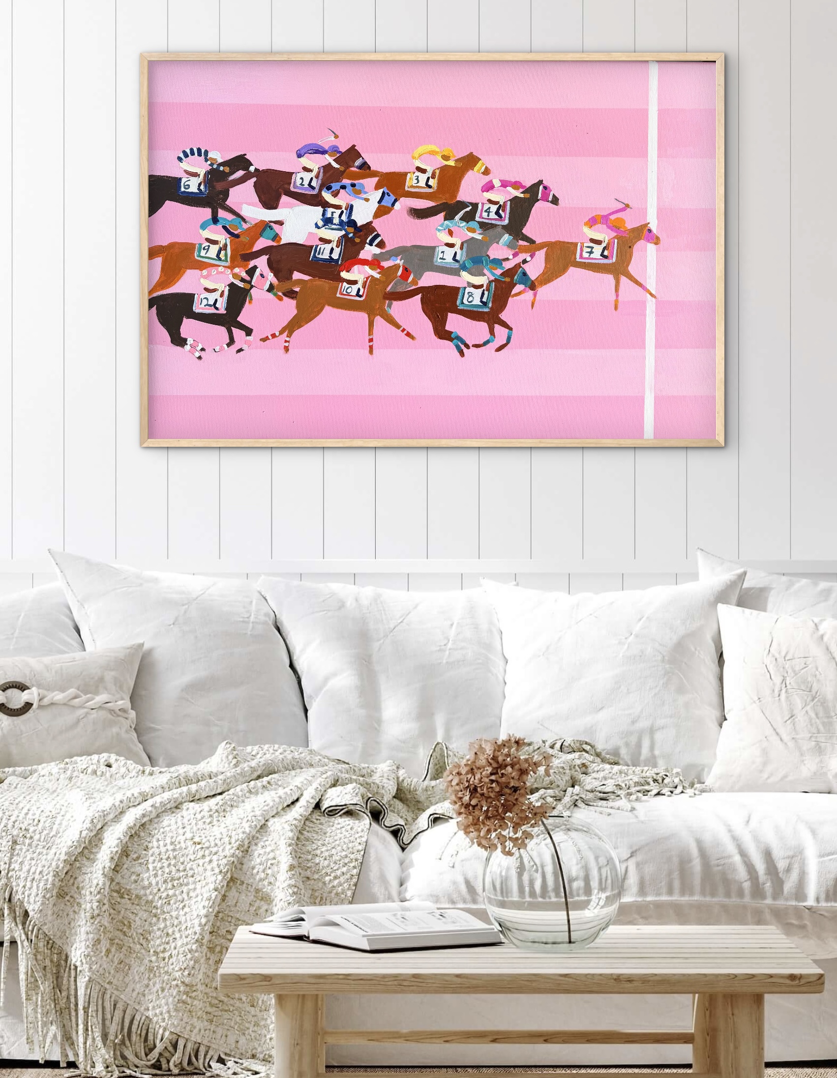 Each Way Bet 96 x 66cm framed - Image 4