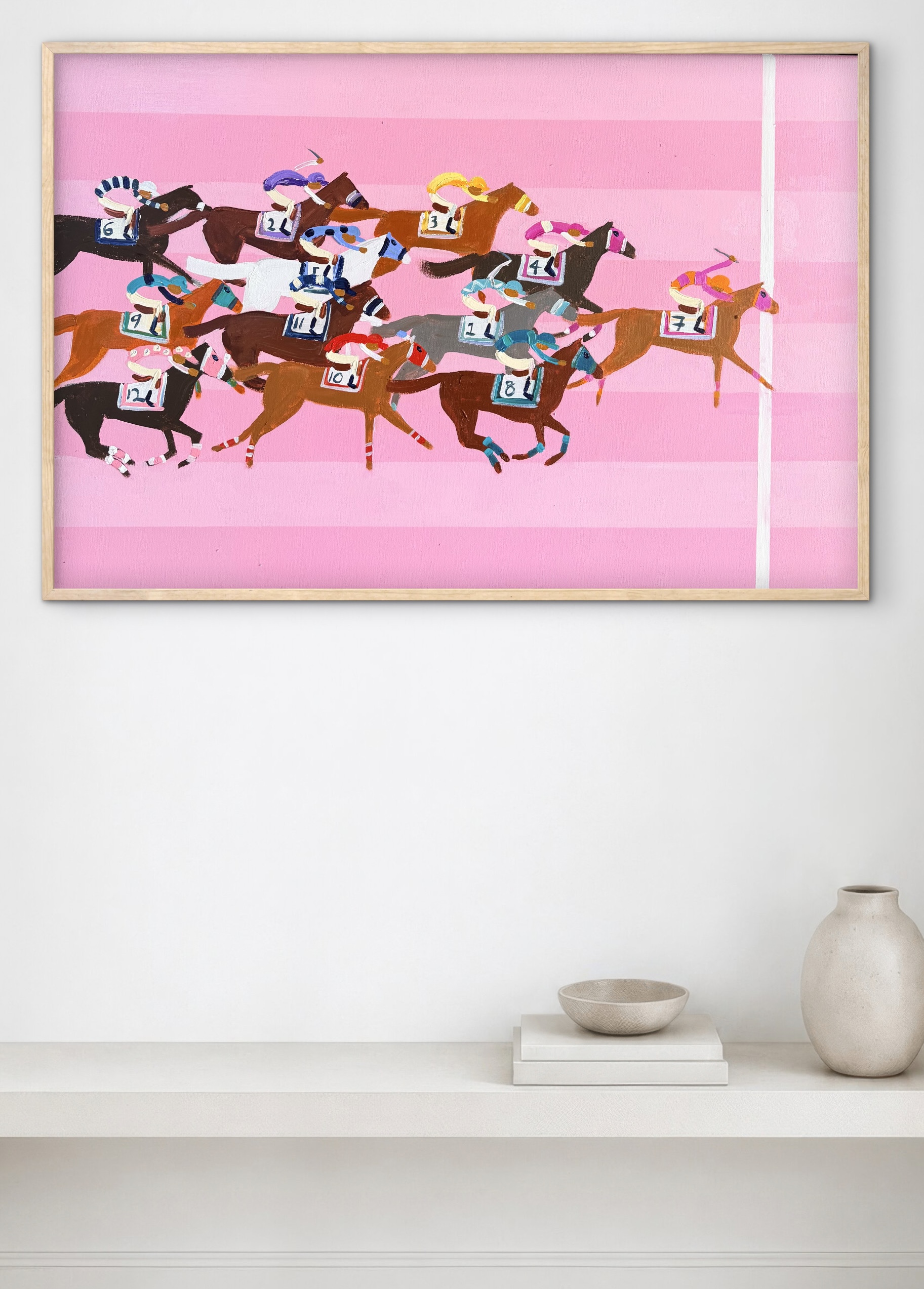 Each Way Bet 96 x 66cm framed - Image 2