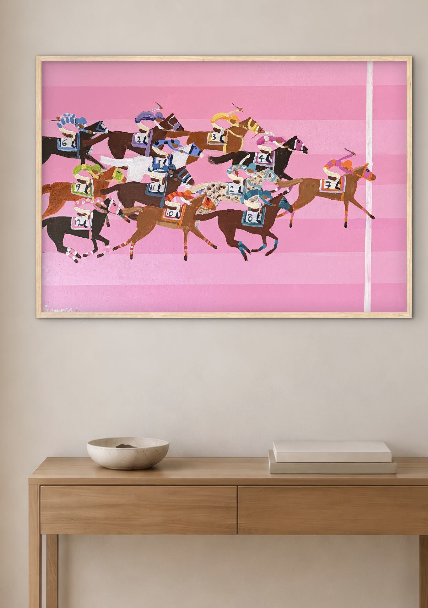 Each Way Bet 96 x 66cm framed - Image 4