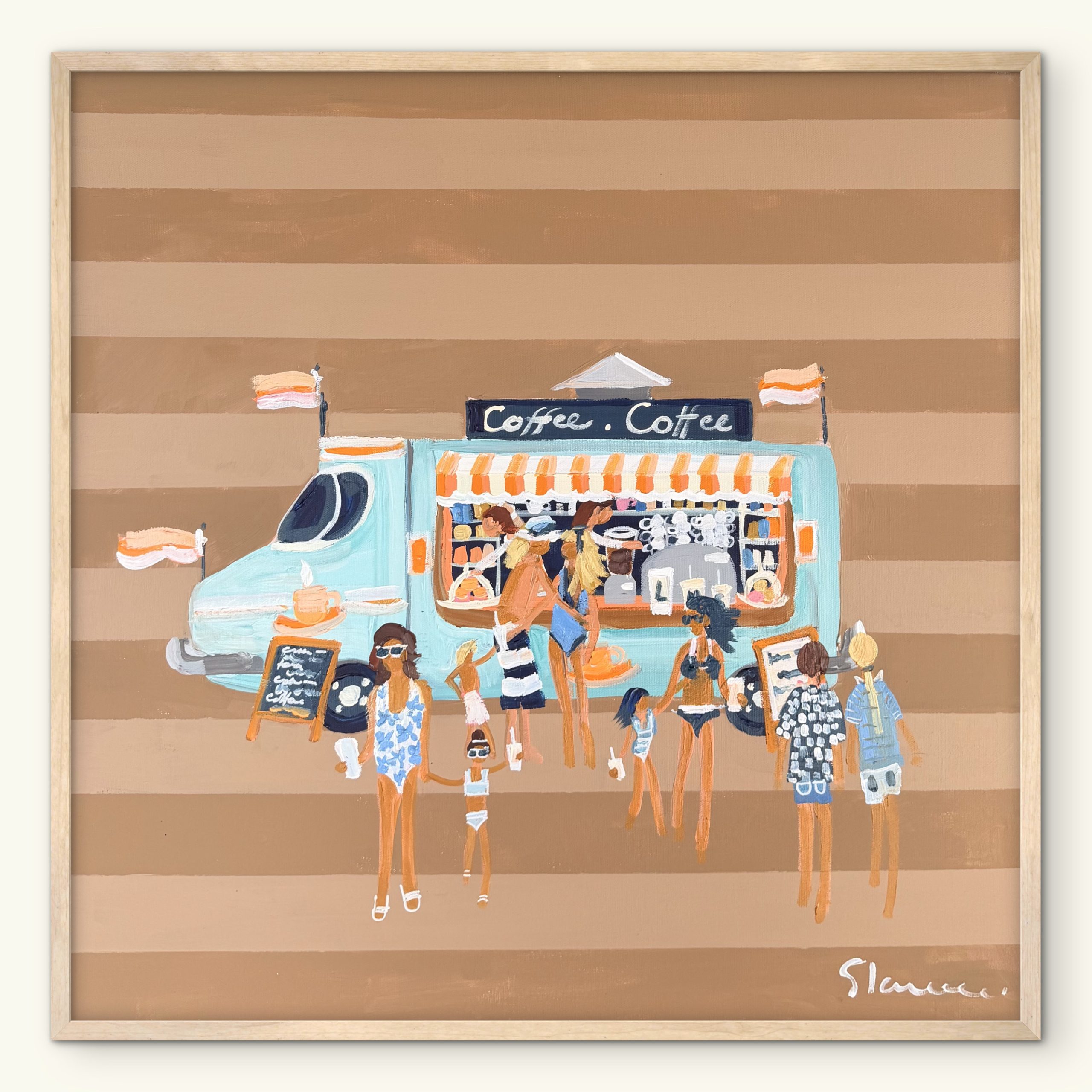 Beach barista