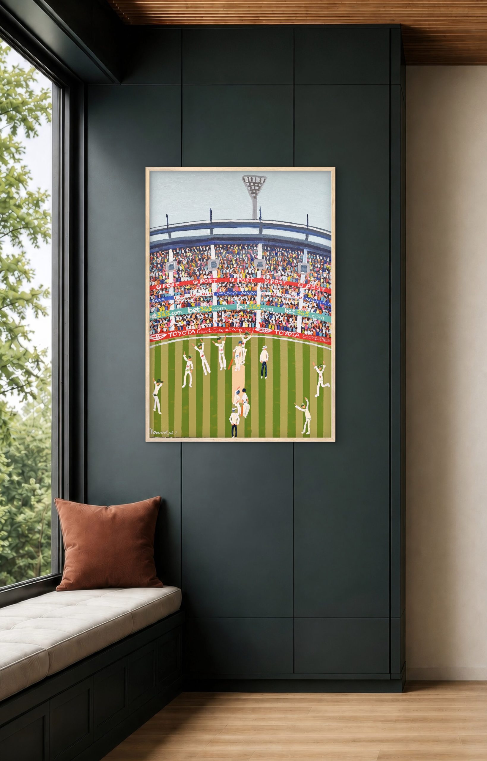 Cricket MCG 66x96cm framed - Image 4