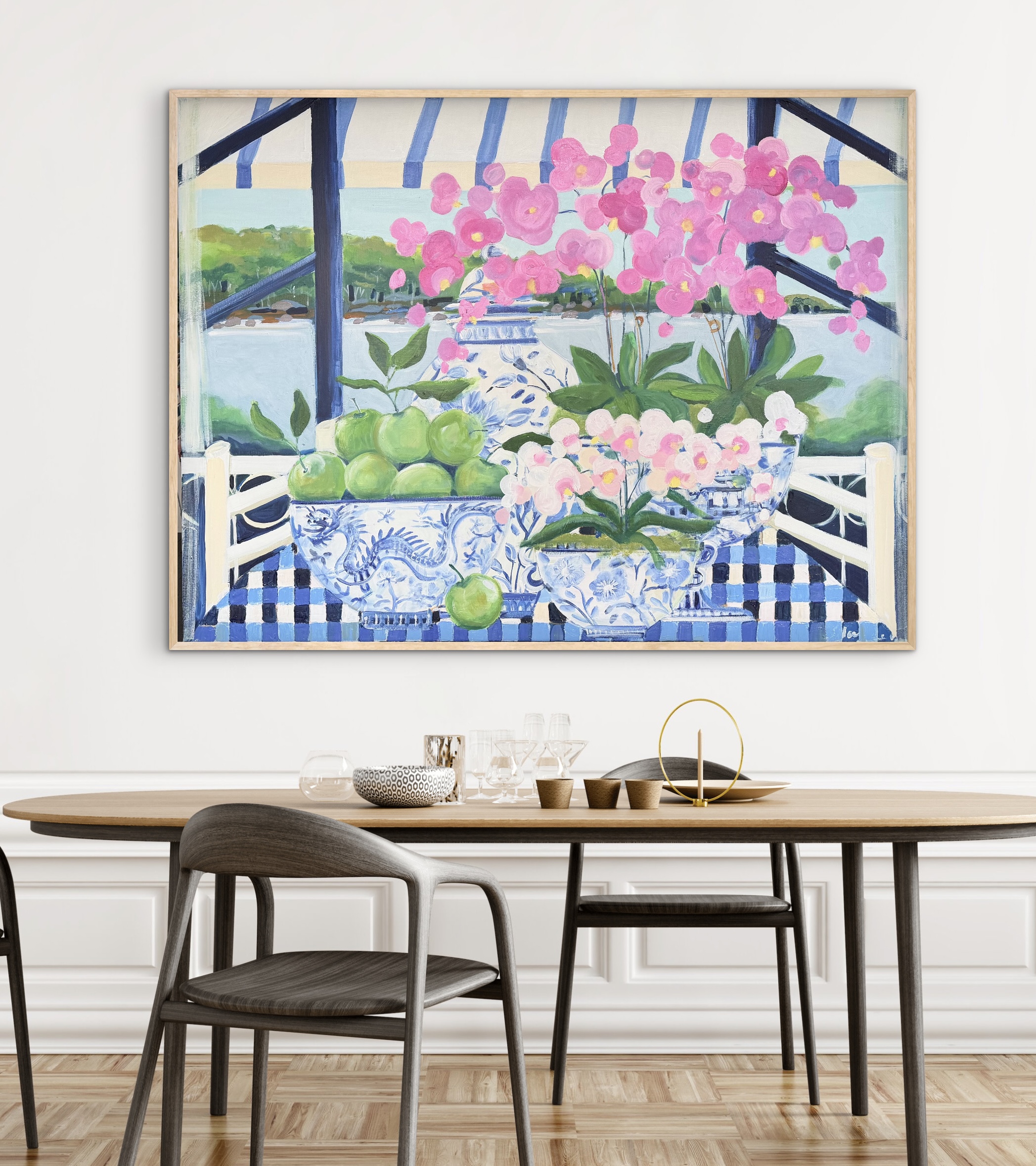 River Views 126x96cm framed