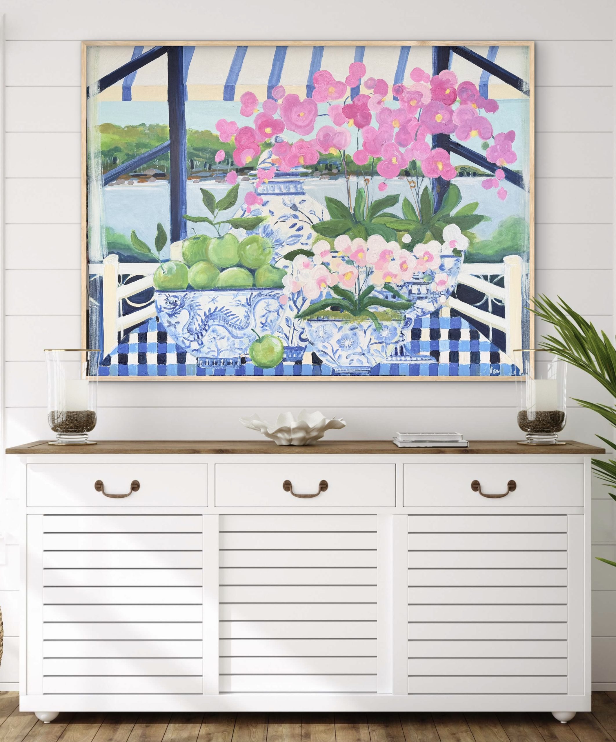 River Views 126x96cm framed - Image 2