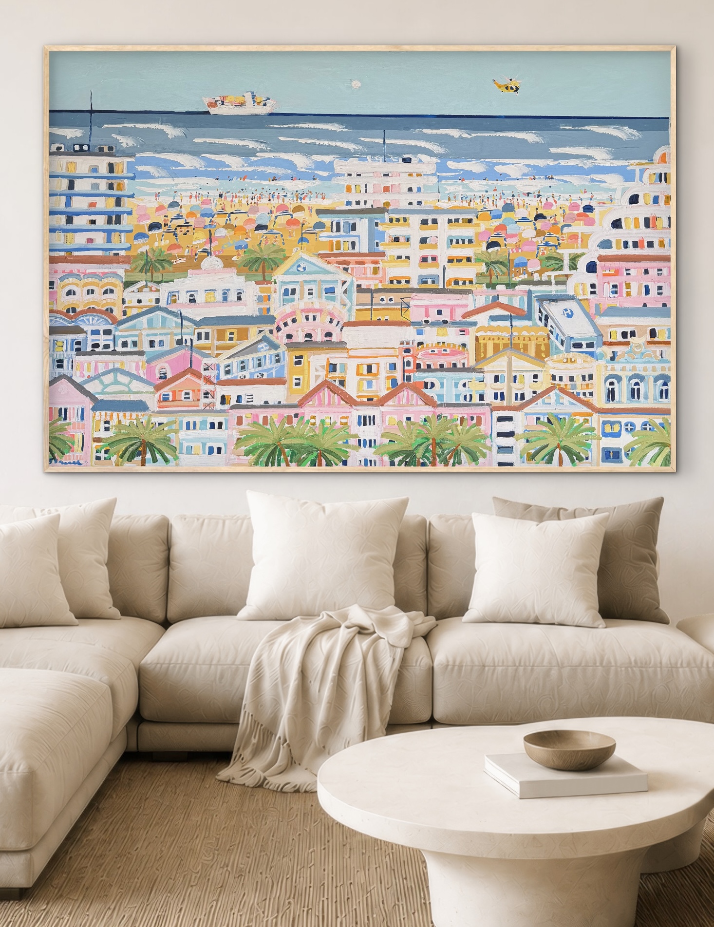 Destination Australia 157x107cm framed