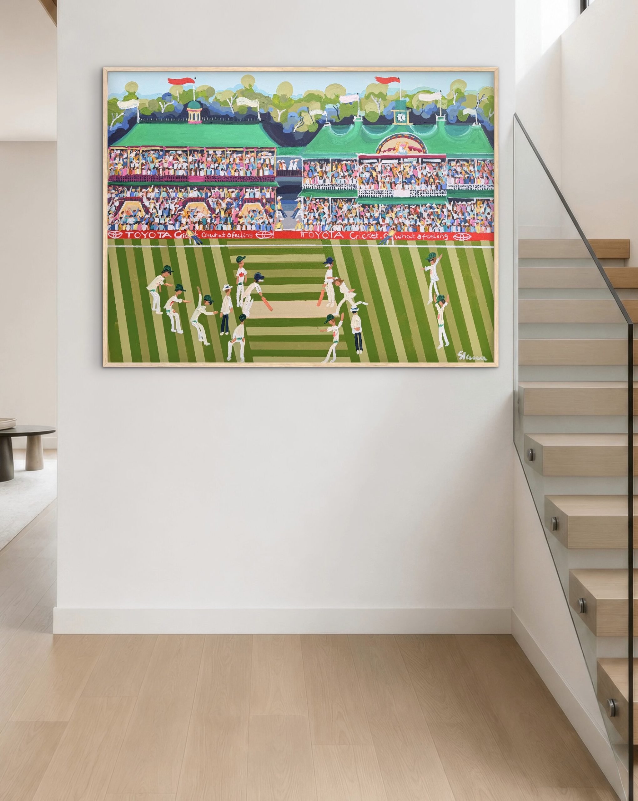 Cricket SCG 126x96cm framed - Image 6