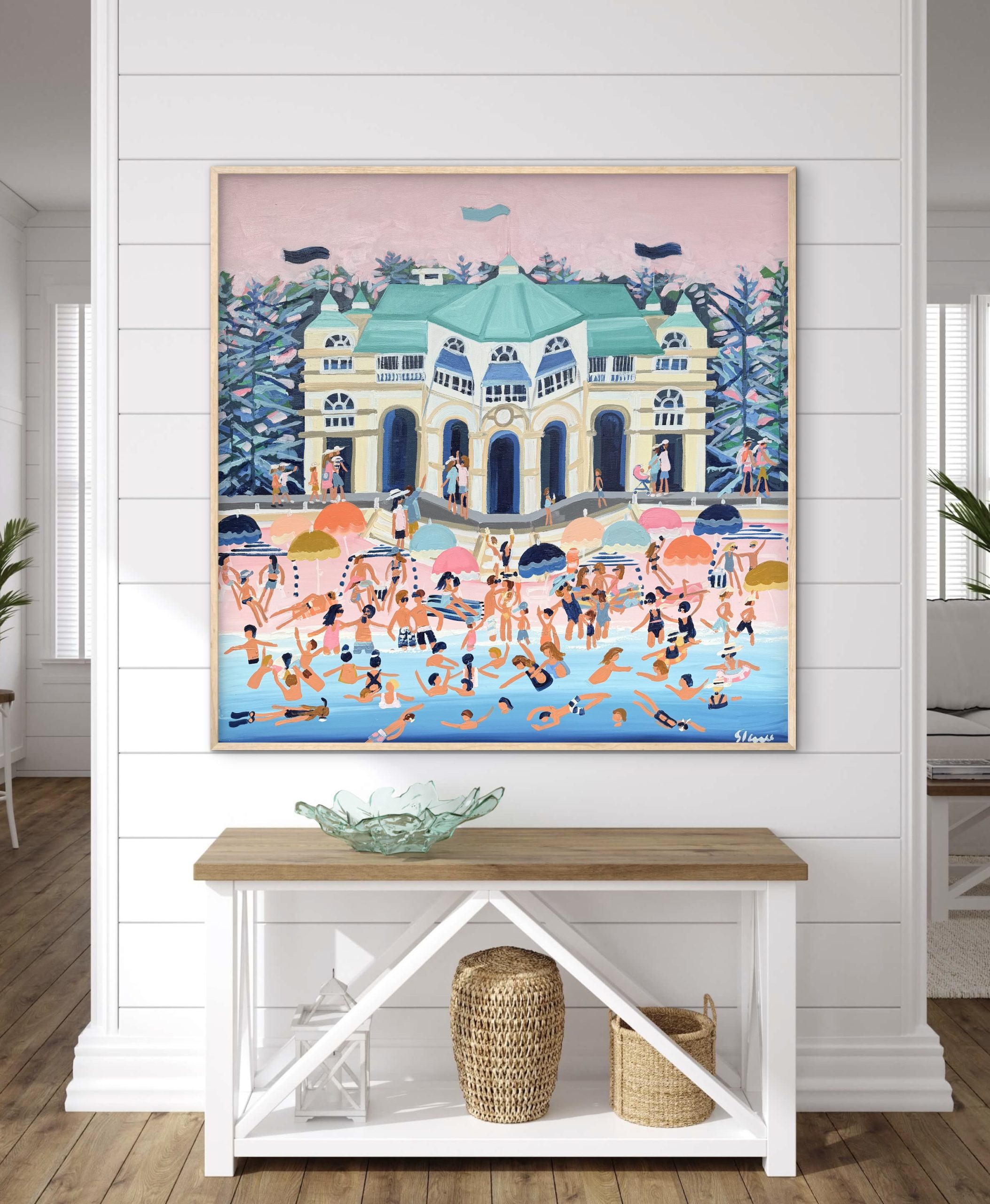 Cottesloe 106x106 cm framed - Image 6