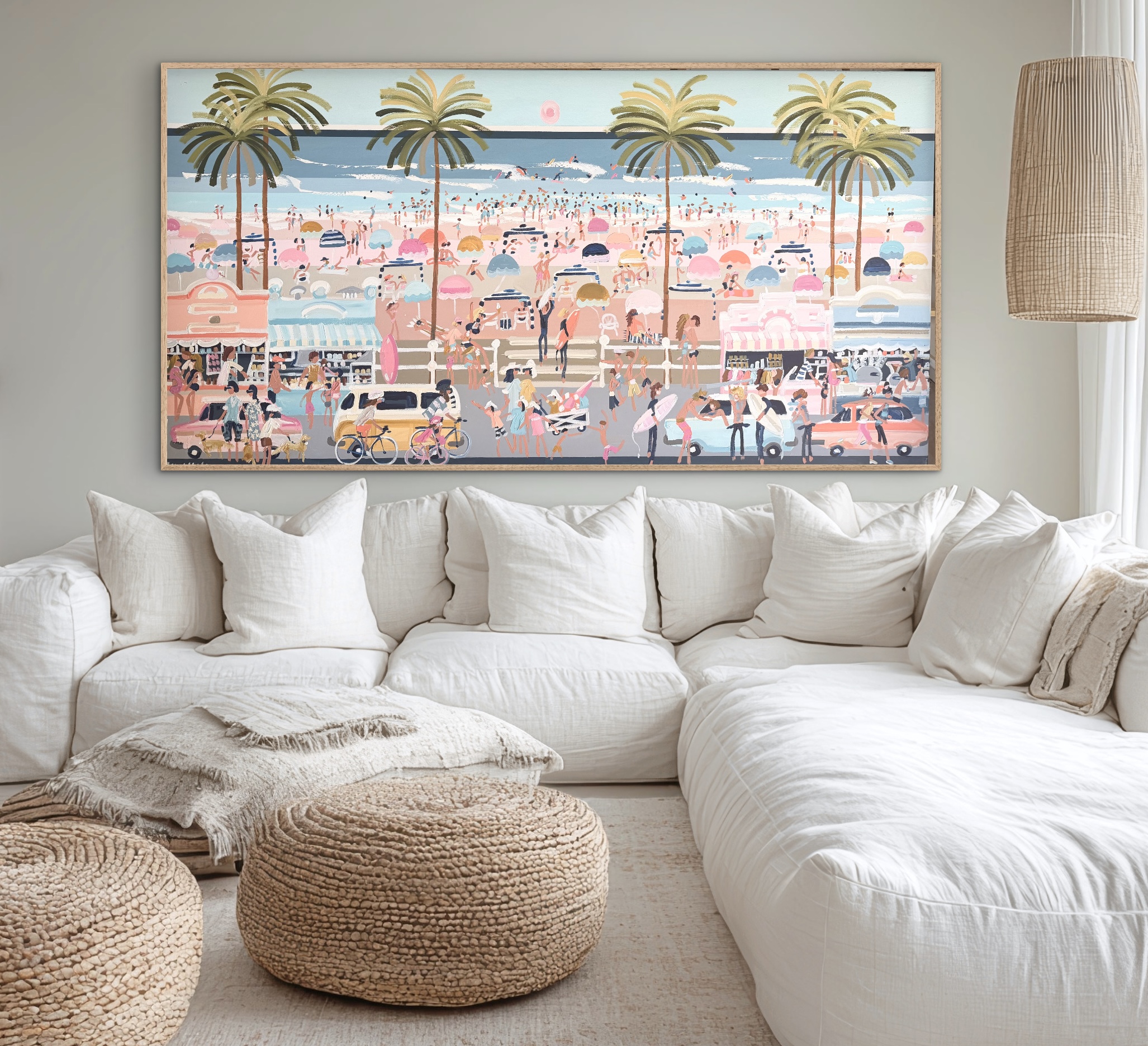 Holiday Heaven 187x97cm framed - Image 2