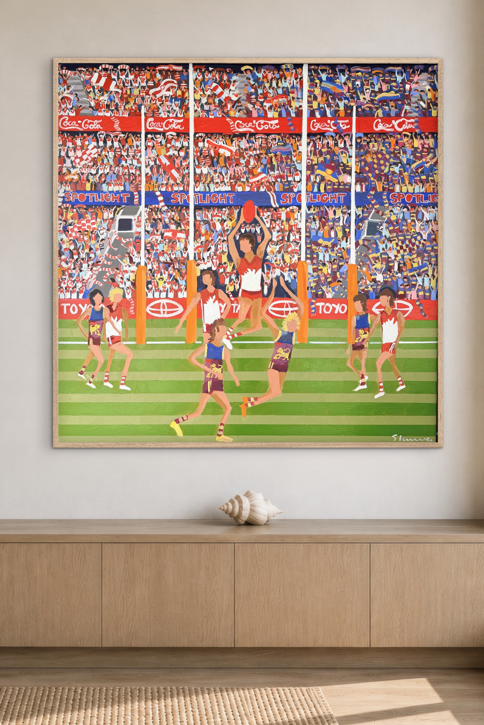 Sydney Swans and Brisbane Lions