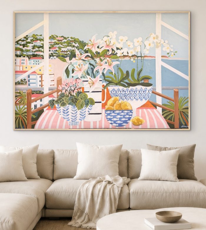 View to the sea