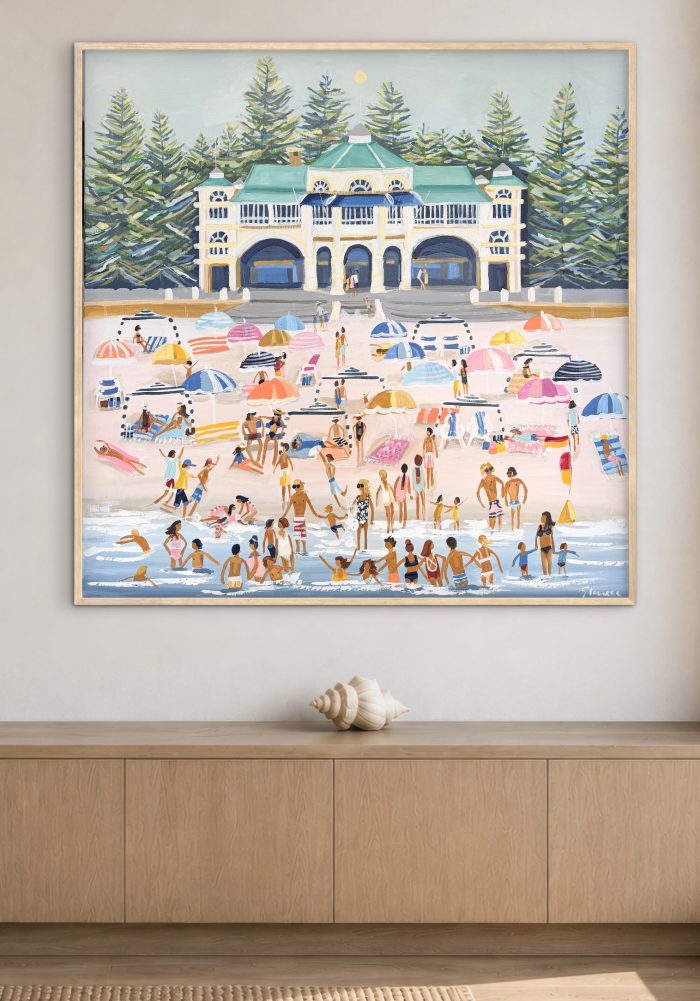 Cottesloe 106x106 cm framed