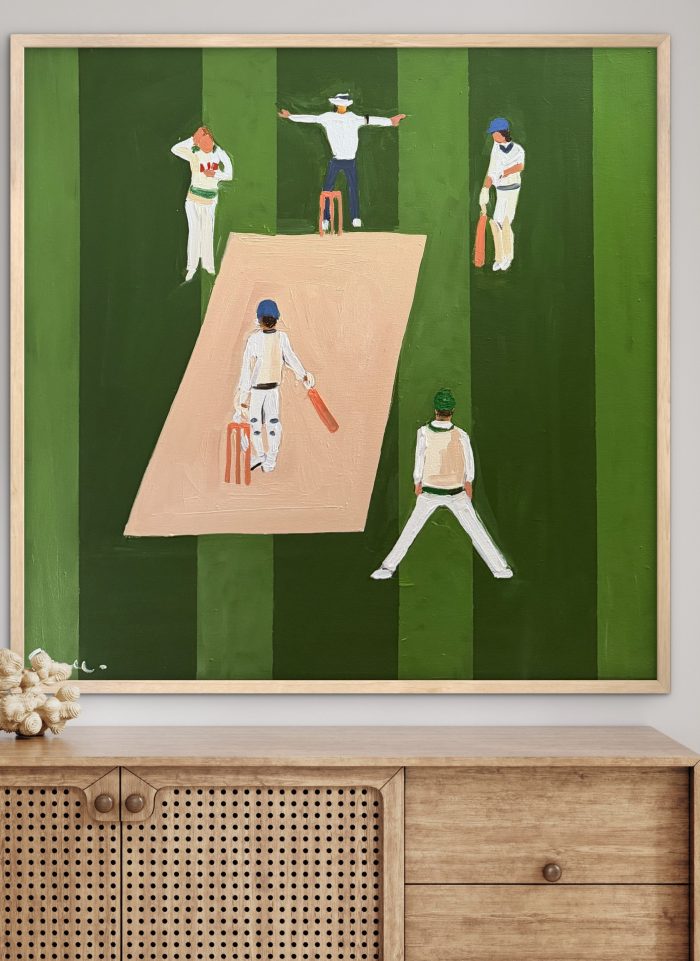 Cricket Wide 66x66cm framed
