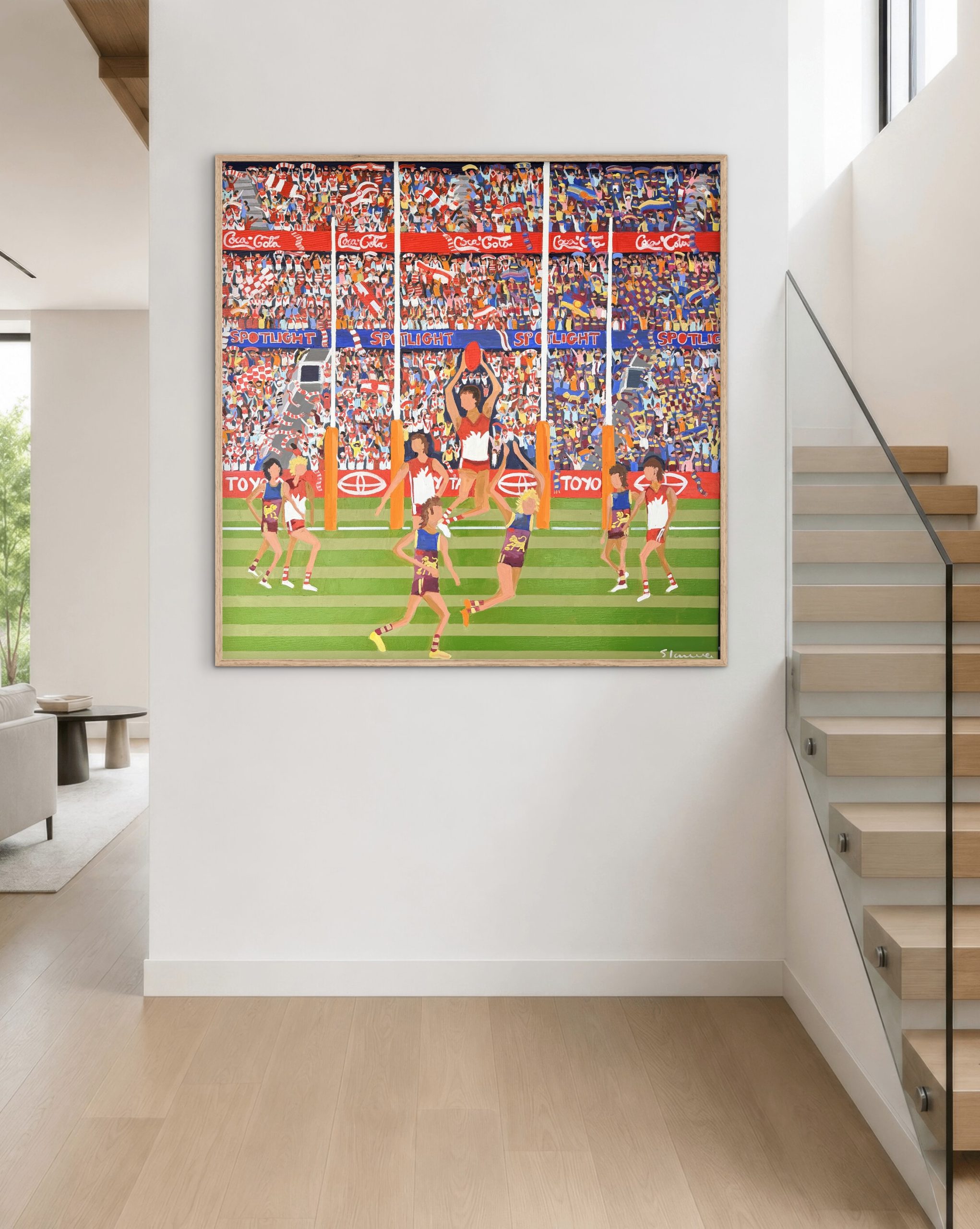 Sydney Swans and Brisbane Lions