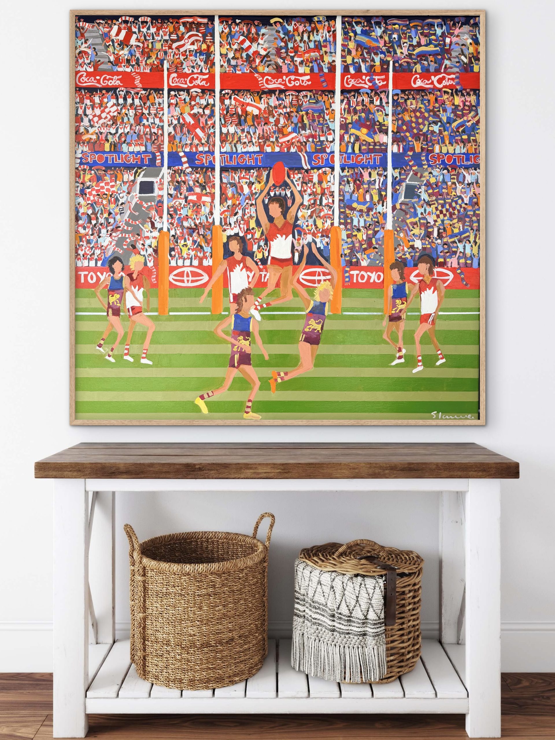 Sydney Swans and Brisbane Lions