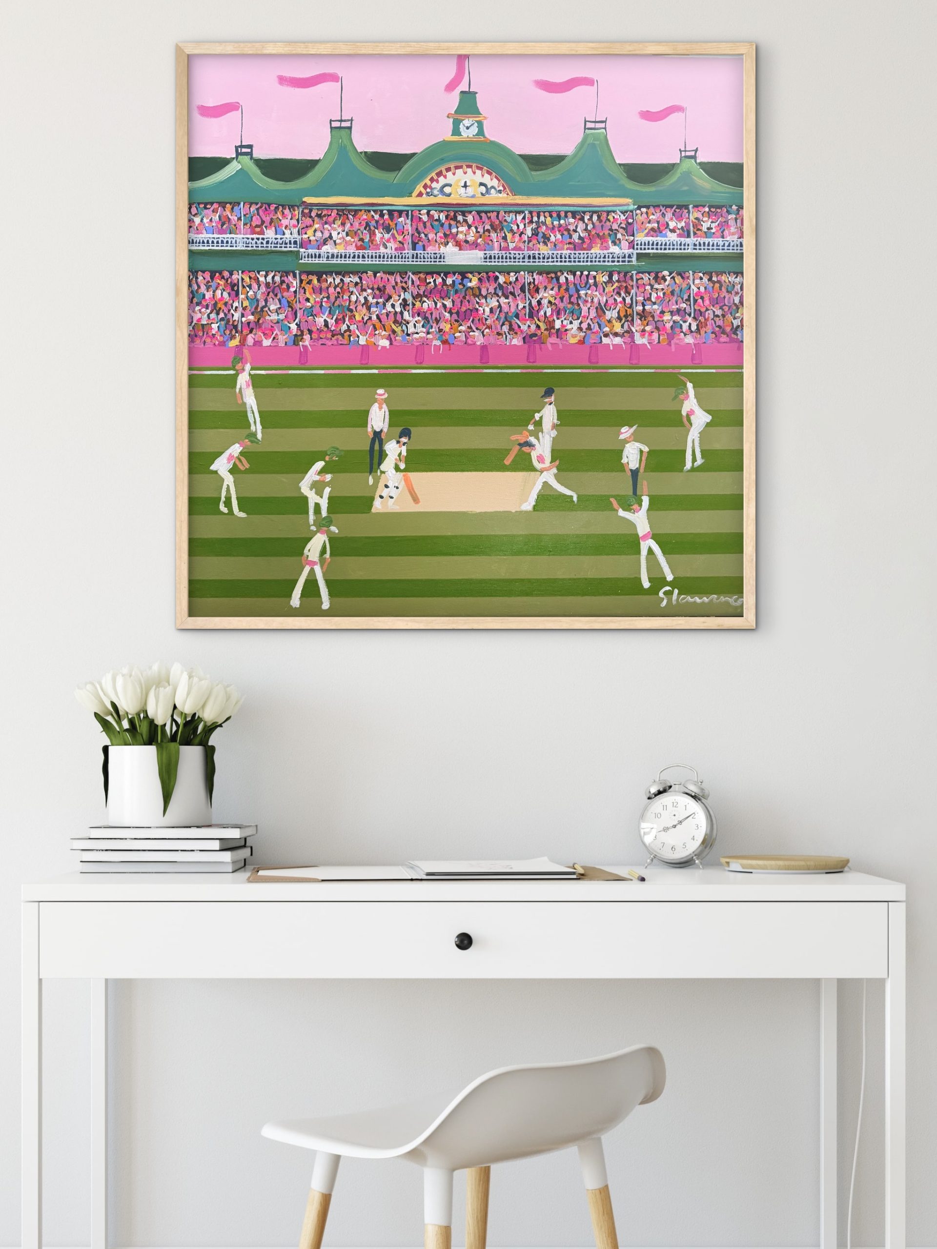 cricket Scg pink test