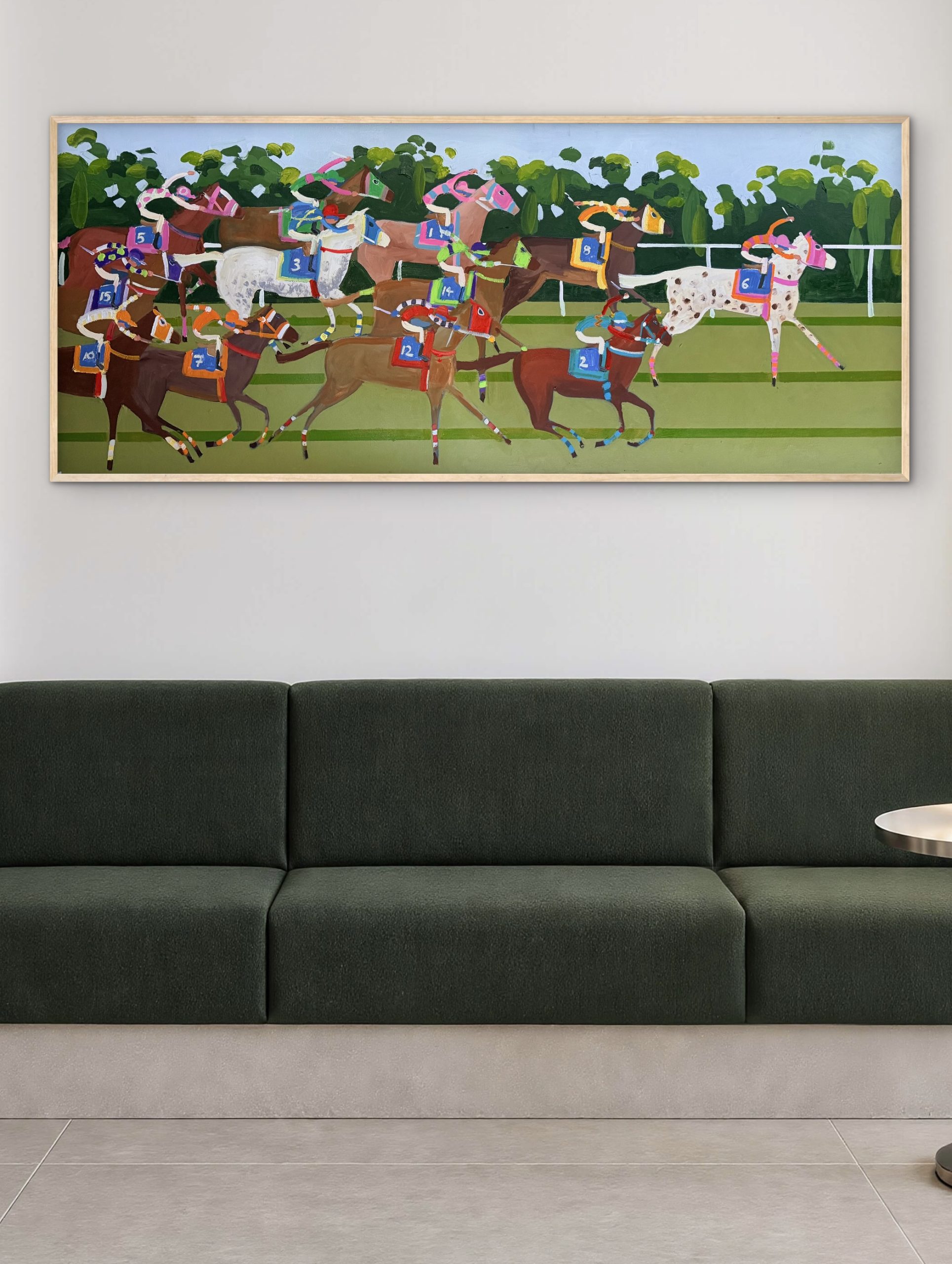 Horse Race art