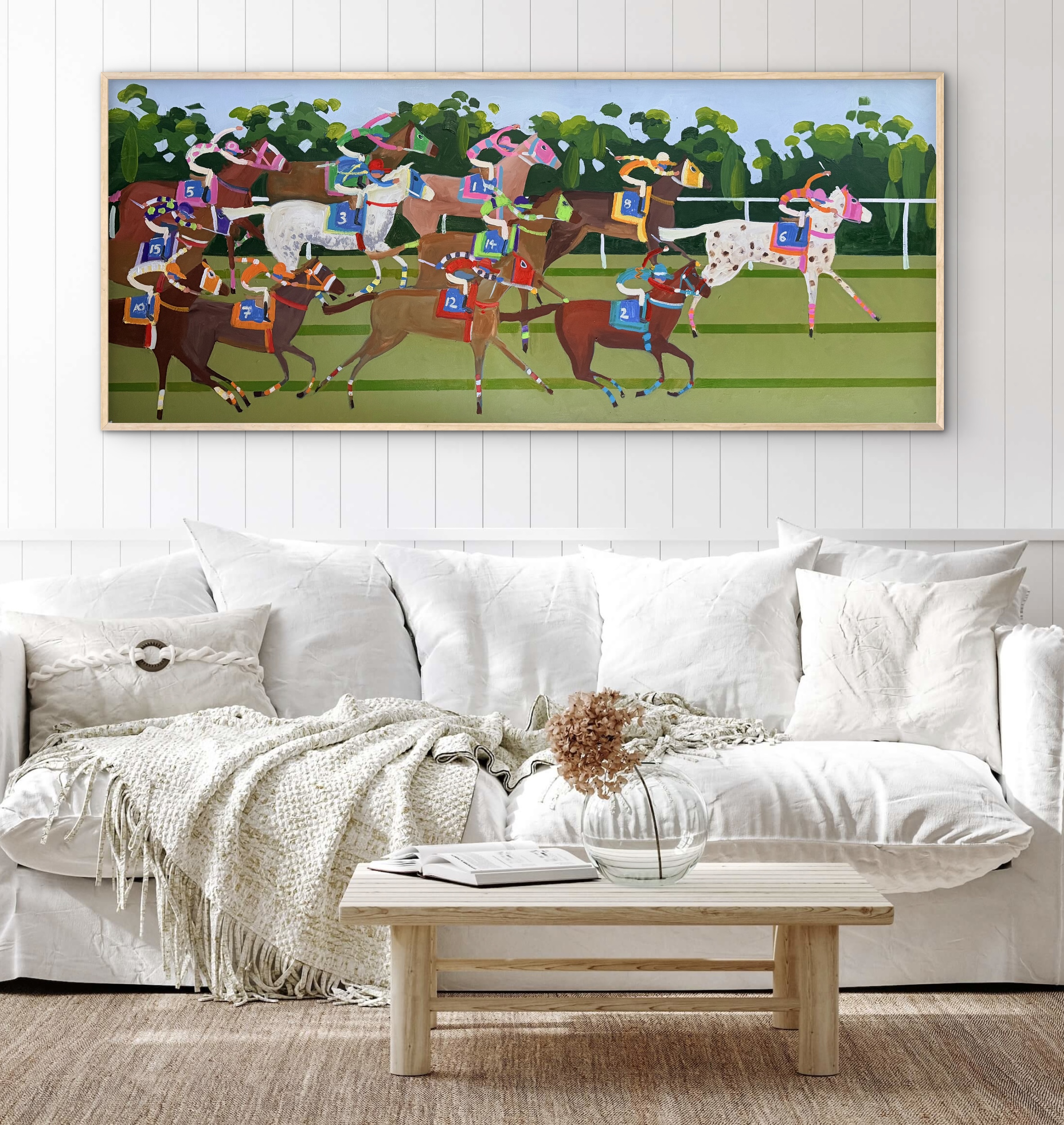 Horse Race art