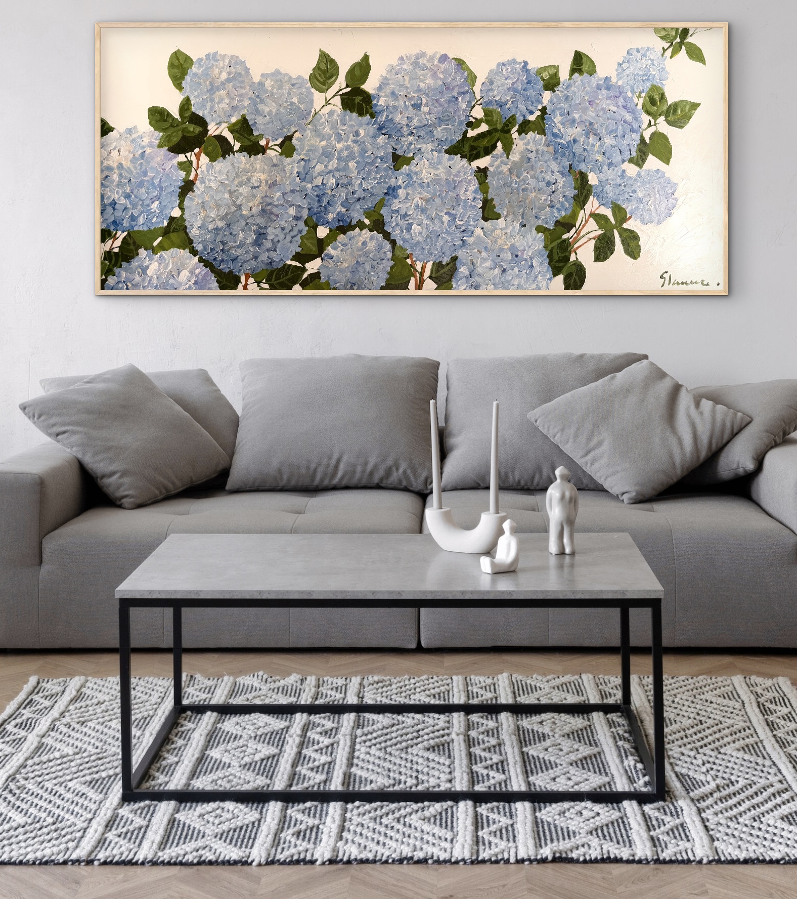 Blue Hortensia