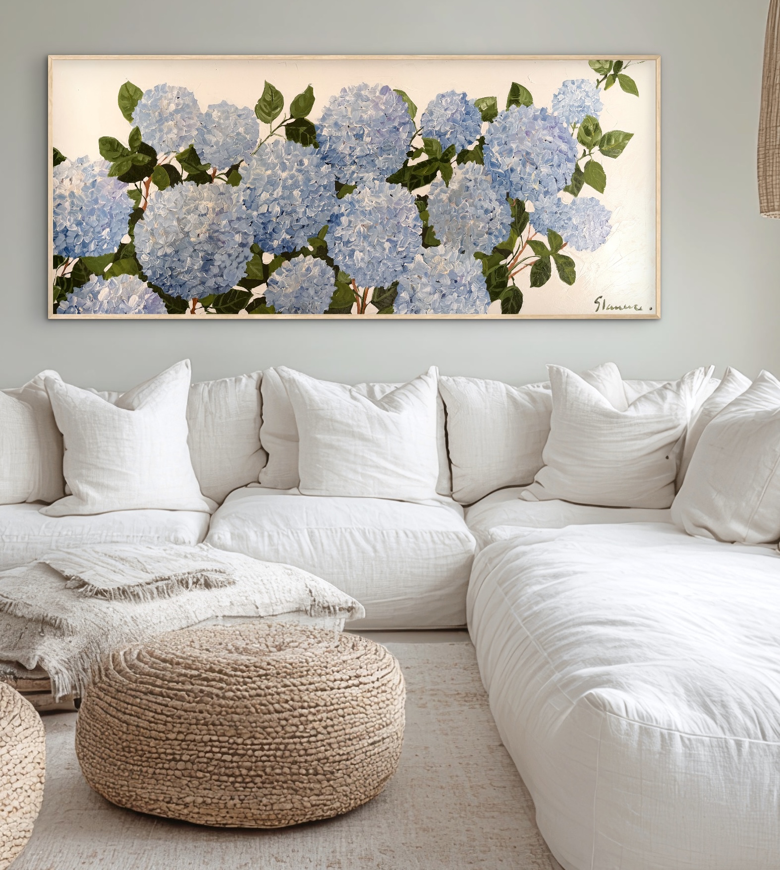 Blue Hortensia