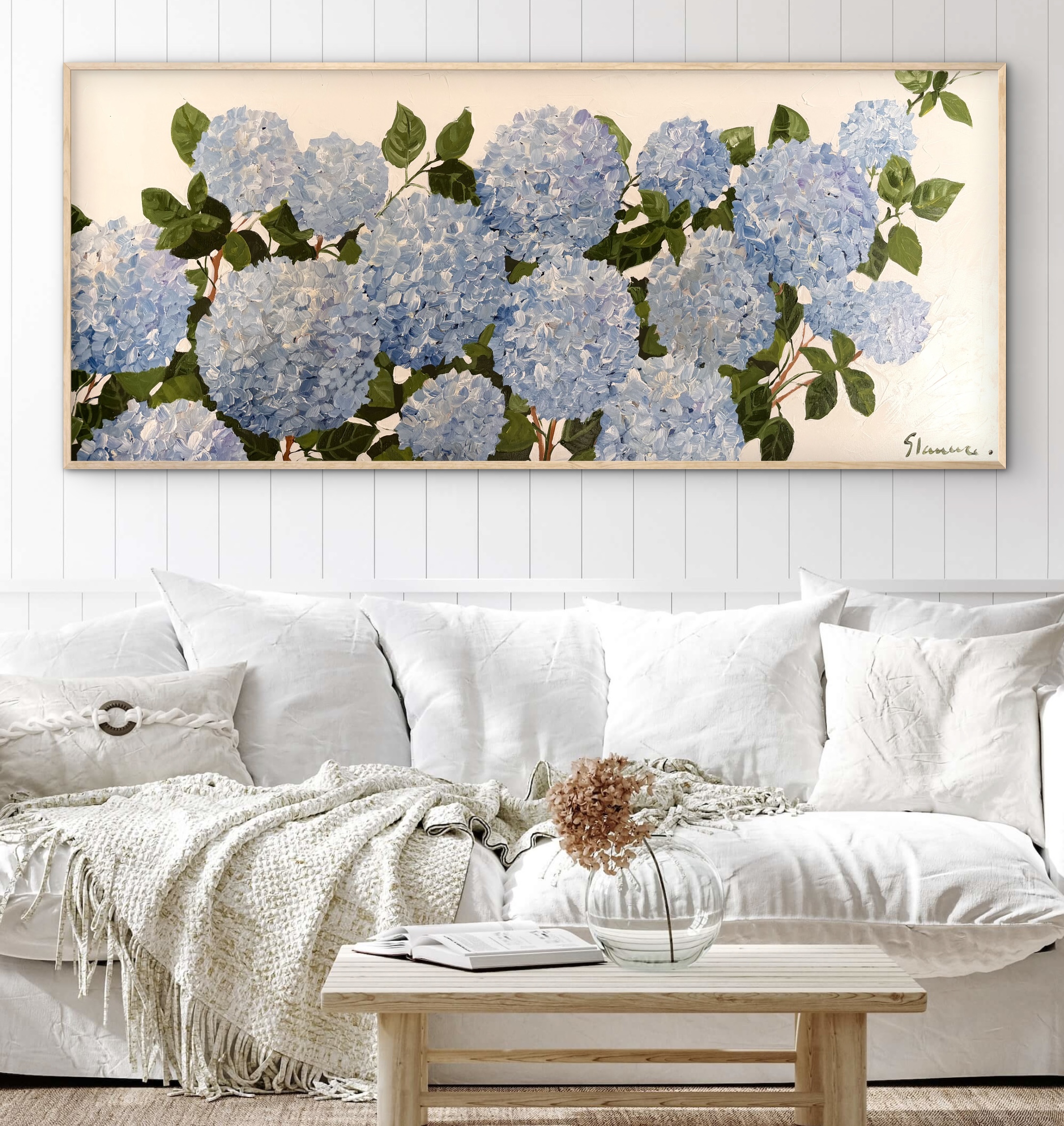 Blue Hortensia
