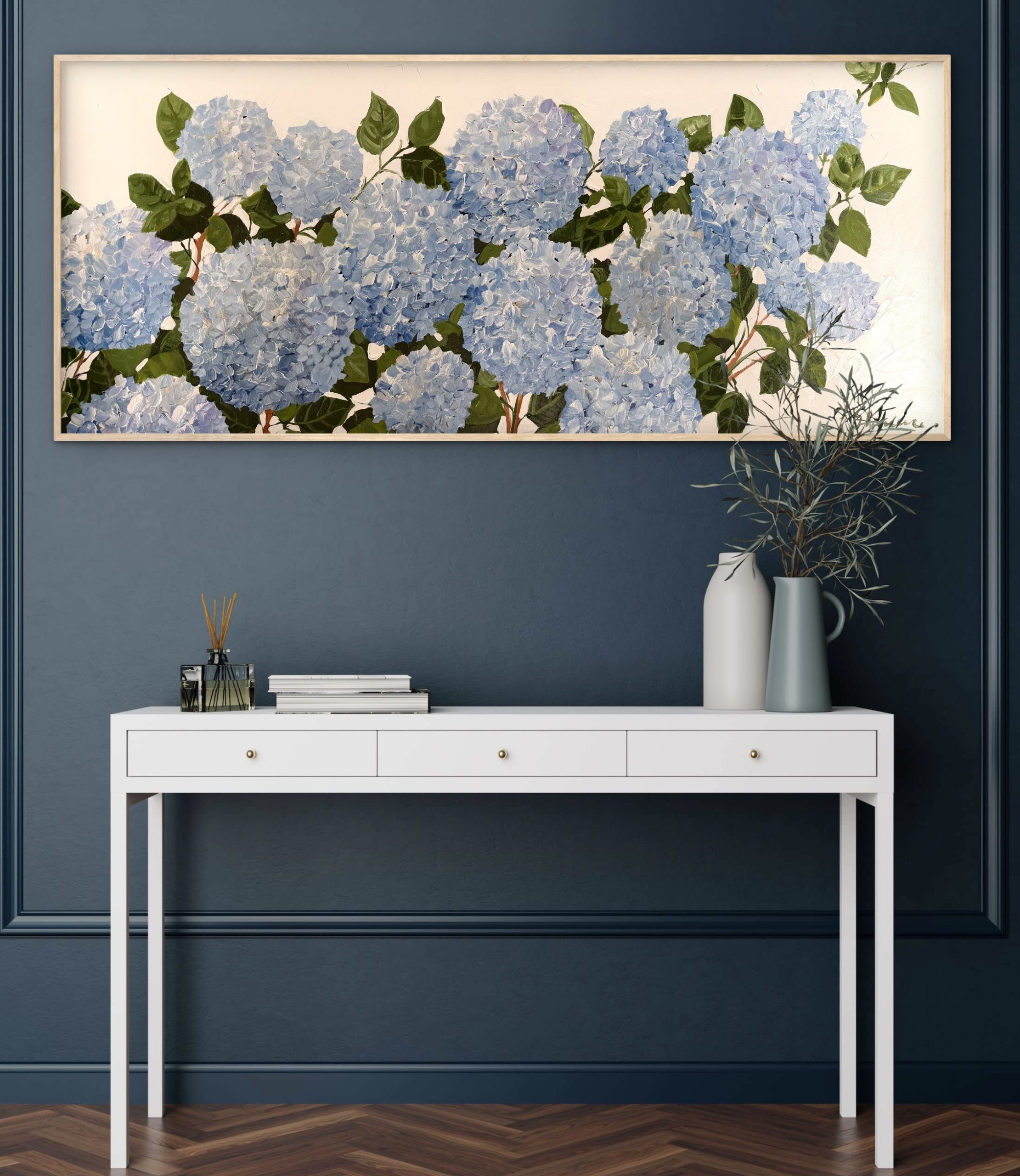Blue Hortensia