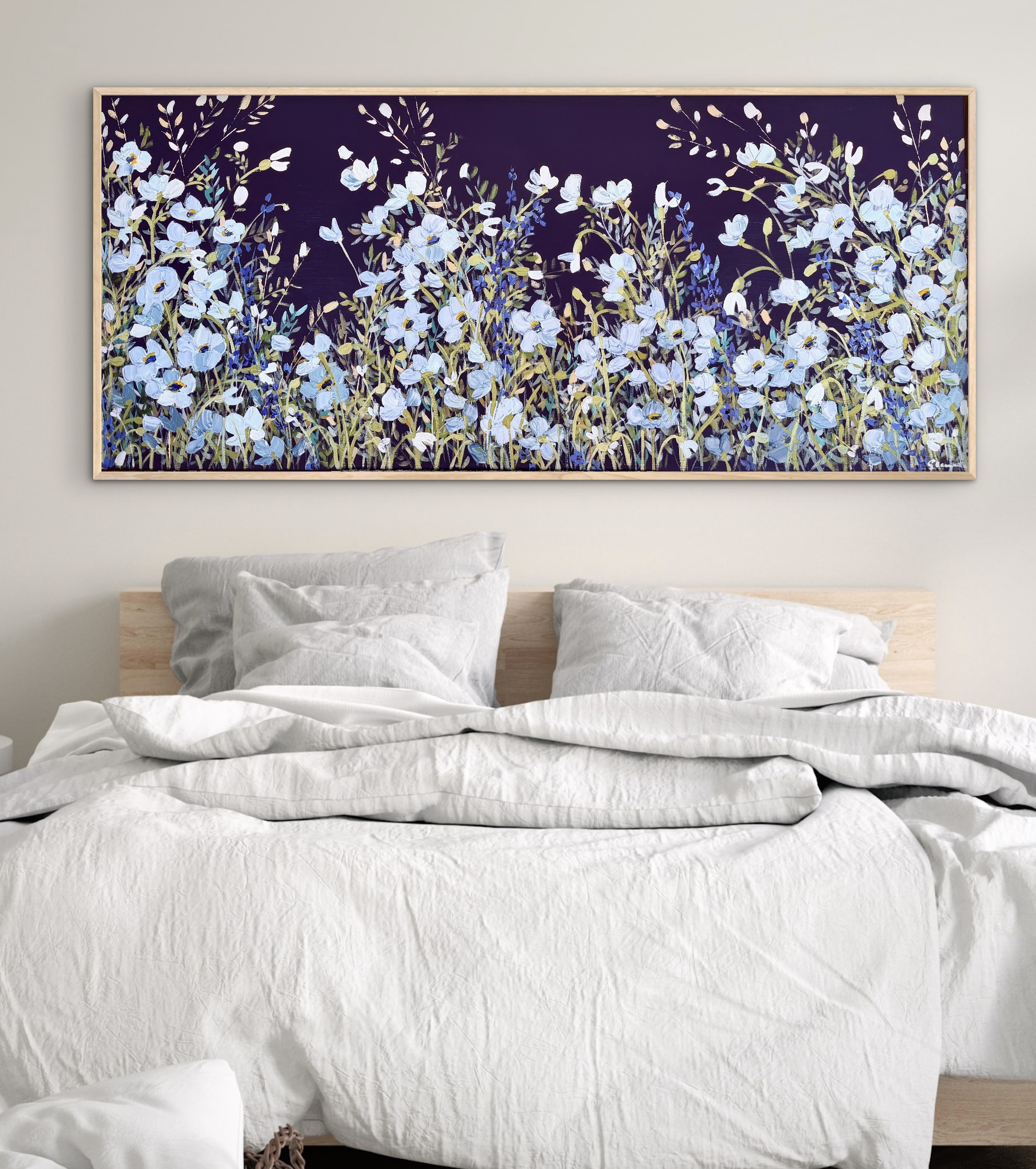 Blue flowers