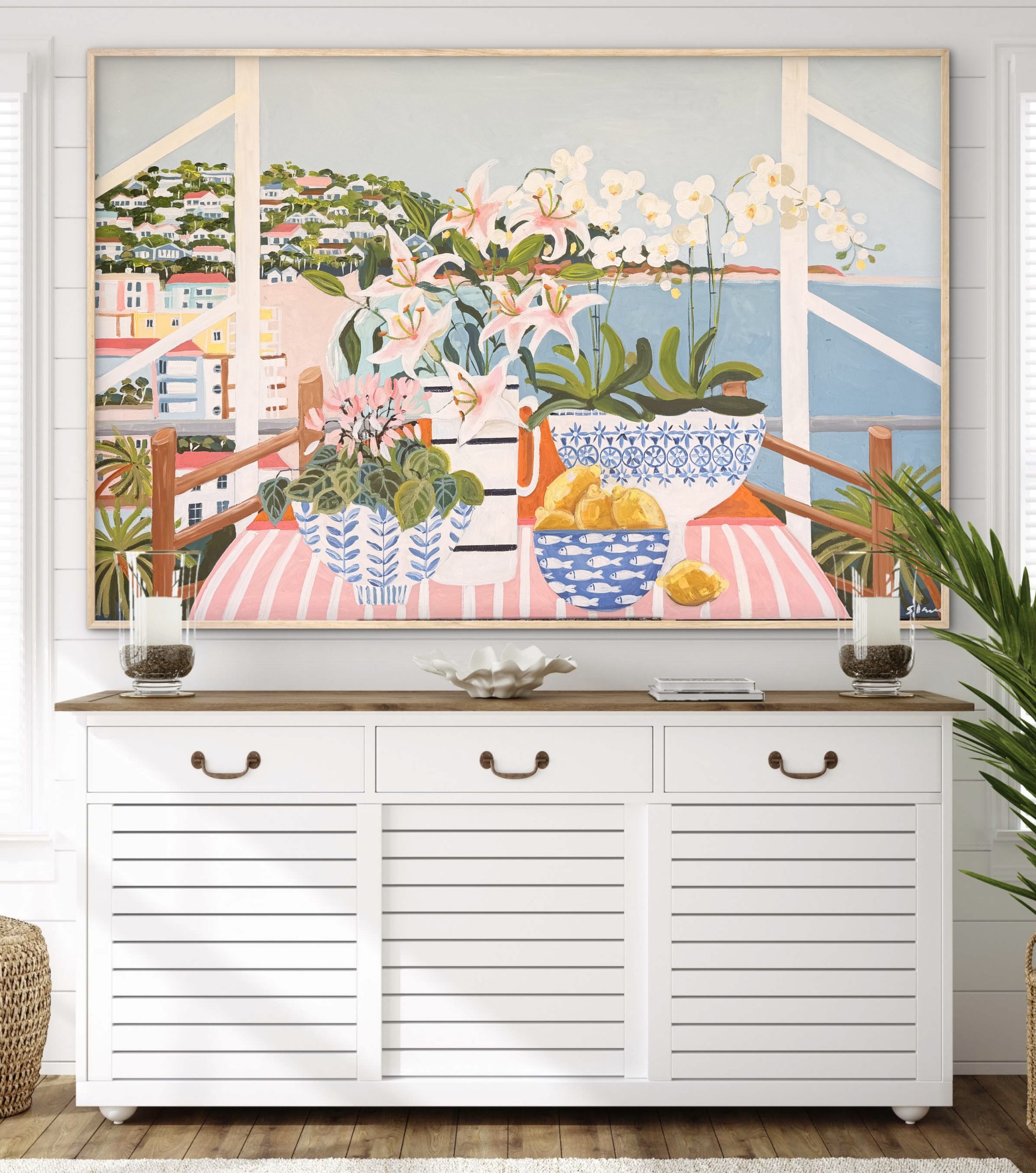 View to the sea